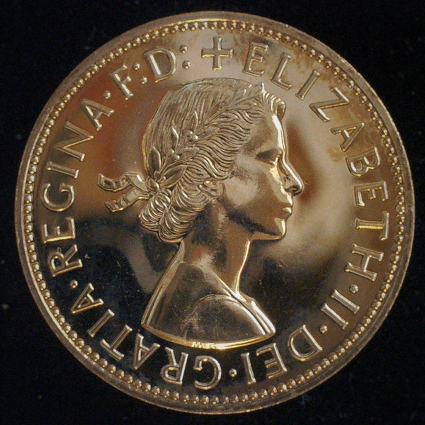 Elizabeth II. Proof penny. 1970