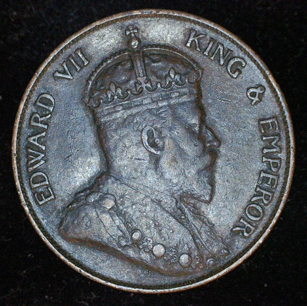 Hong Kong. One Cent. 1902