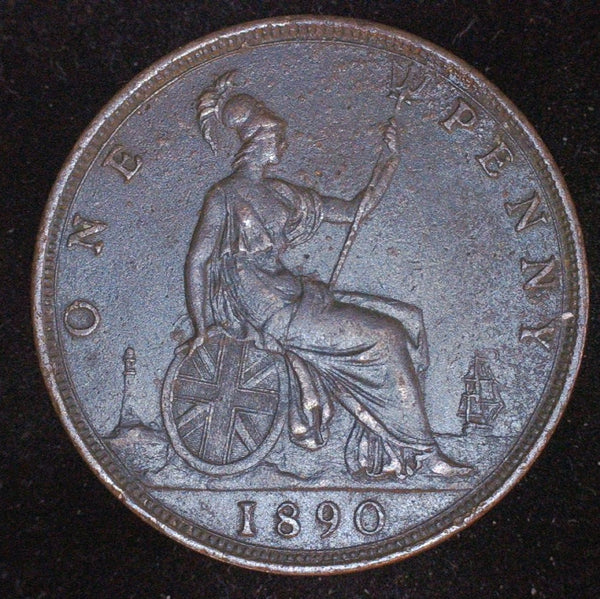 Victoria. Penny. 1890