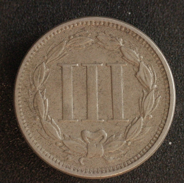 USA. 3 Cents. 1865