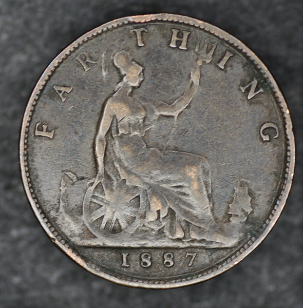 Victoria. Farthing. 1887