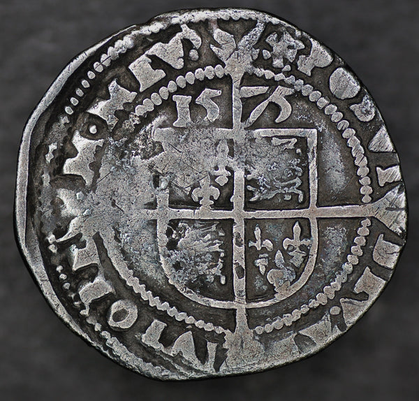 Elizabeth 1. Threepence. 1575