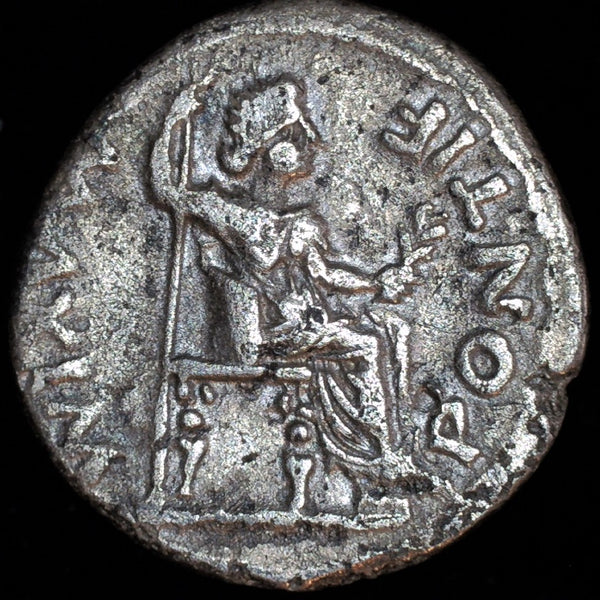 Tiberius. Denarius. AD14-37