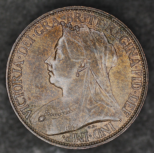 Victoria. Farthing. 1895. High grade