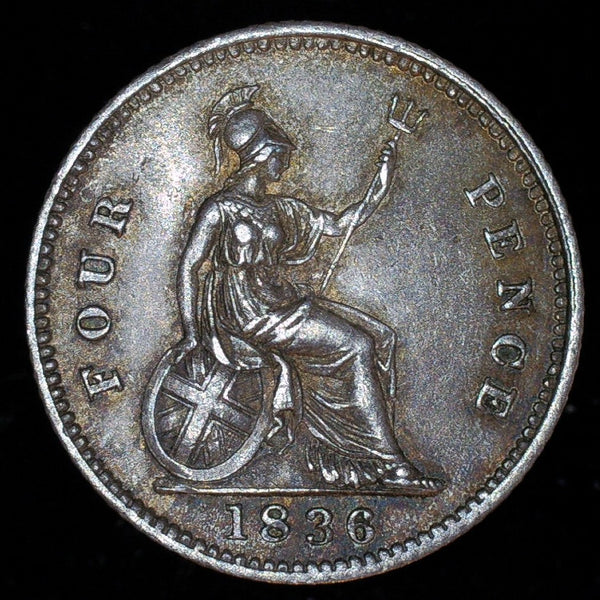 William IV. Fourpence. 1836