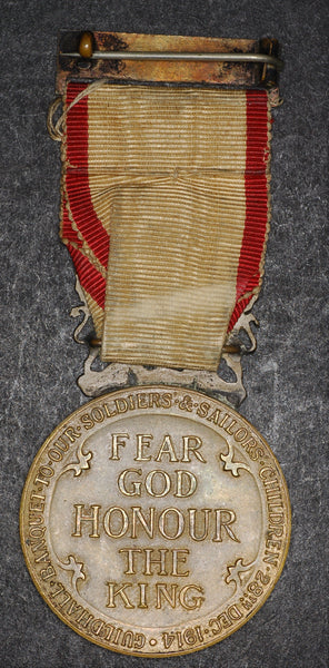 Queen Alexandra's Children's Banquet Medal. 1914