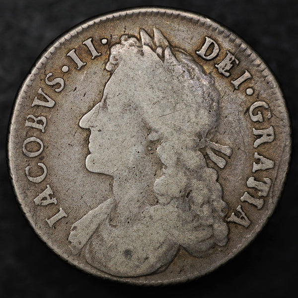 James II. Shilling. 1685