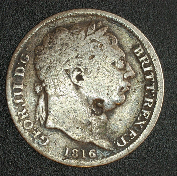 George III. Sixpence. 1816. A selection