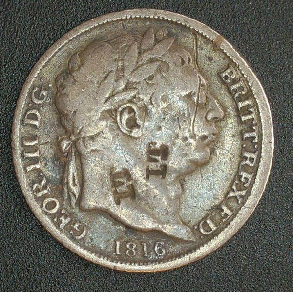 George III. Sixpence. 1816. A selection