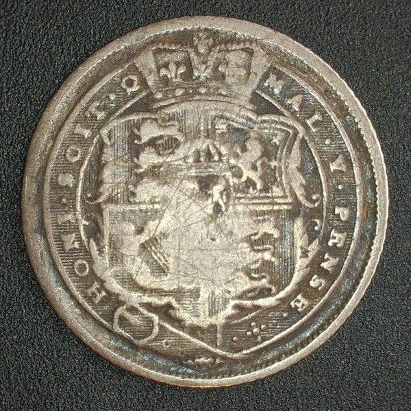 George III. Sixpence. 1816. A selection