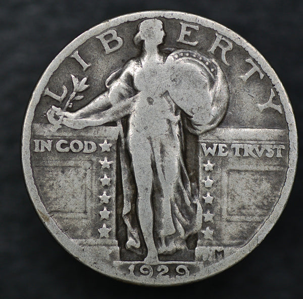 USA. Quarter Dollar. 1929