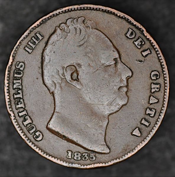 William IV. Farthing. 1835