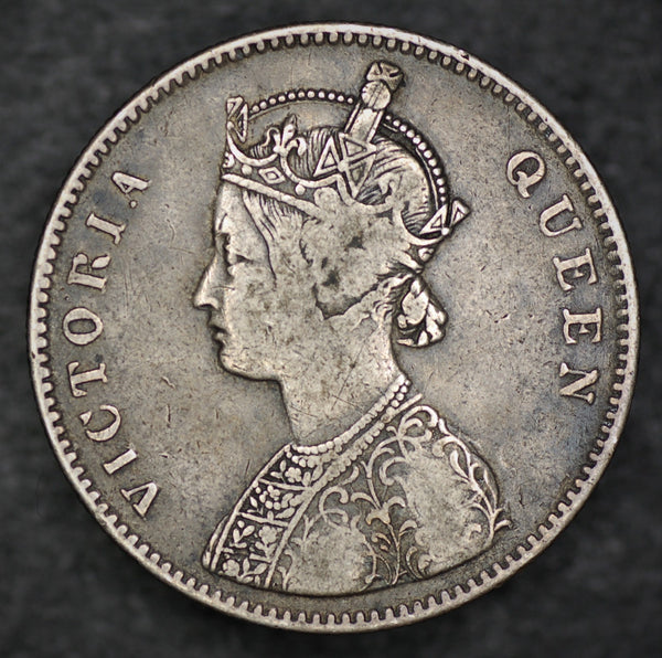 India. (British) Rupee. 1862