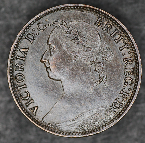 Victoria. Farthing. 1886