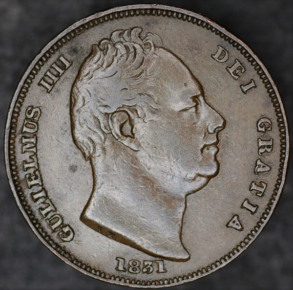 William IV. Farthing. 1831