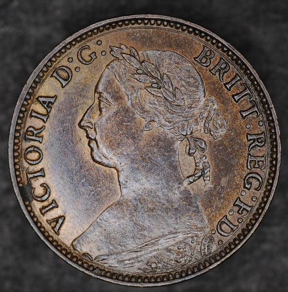 Victoria. Farthing. 1886