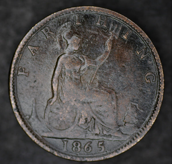 Victoria. Farthing. 1865/2