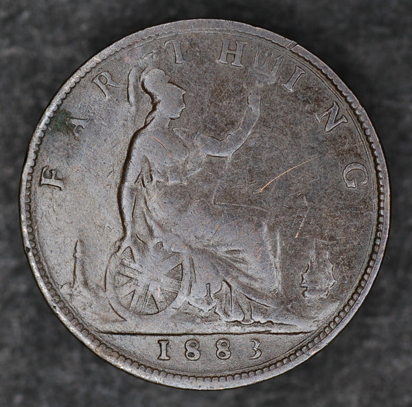 Victoria. Farthing. 1883