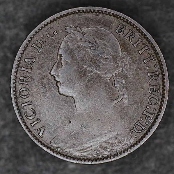 Victoria. Farthing. 1883