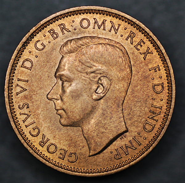 George VI. Halfpenny. 1939