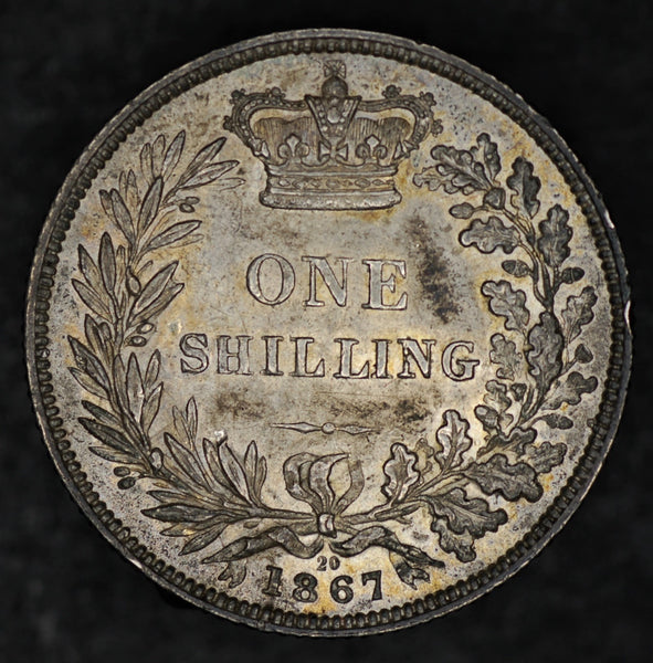 Victoria. Shilling. 1867