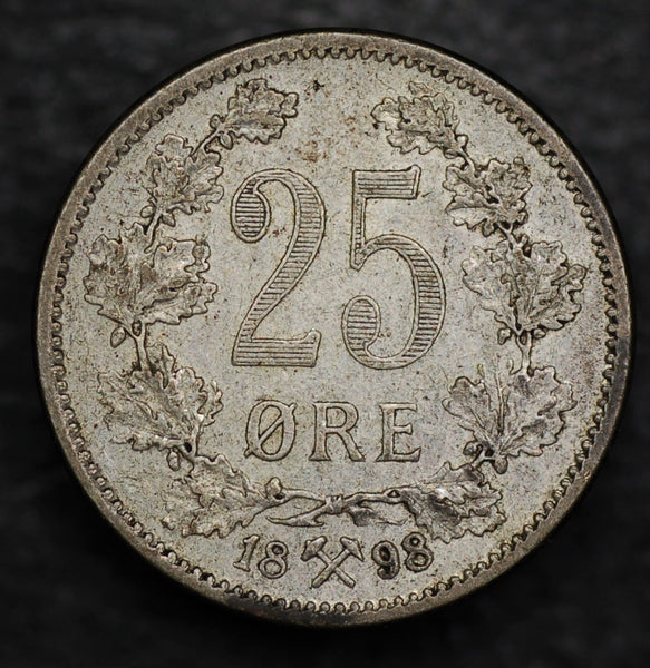 Norway. 25 Ore. 1898