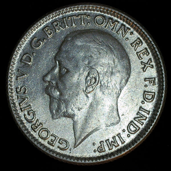 George V. Sixpence. 1929