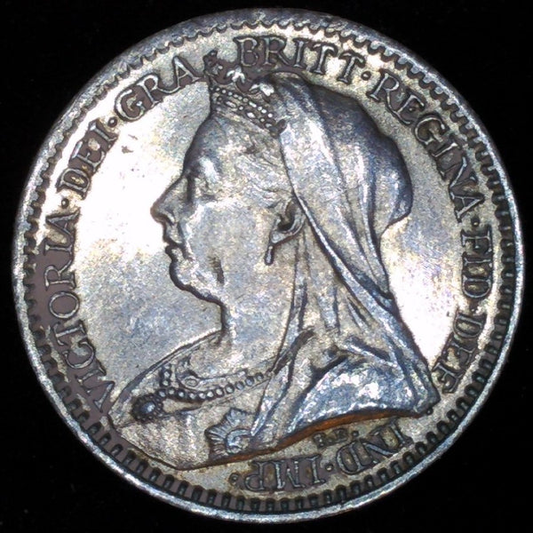 Victoria. Maundy Penny. 1896