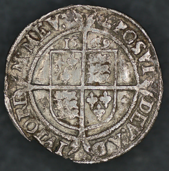 Elizabeth 1. Sixpence. 1569