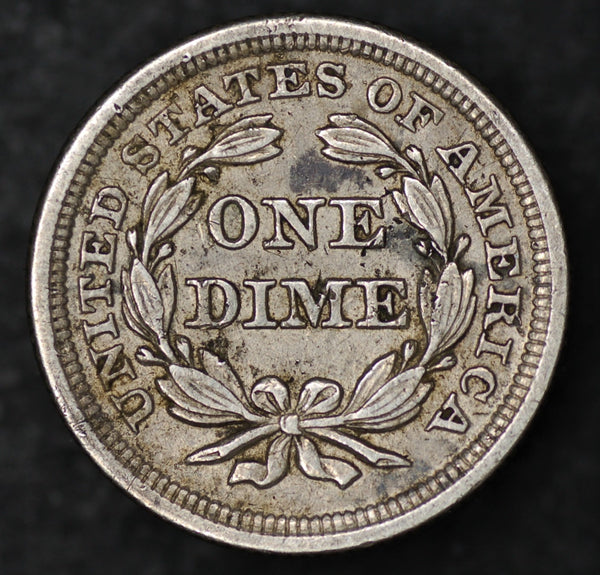 USA. 10 cents.1853