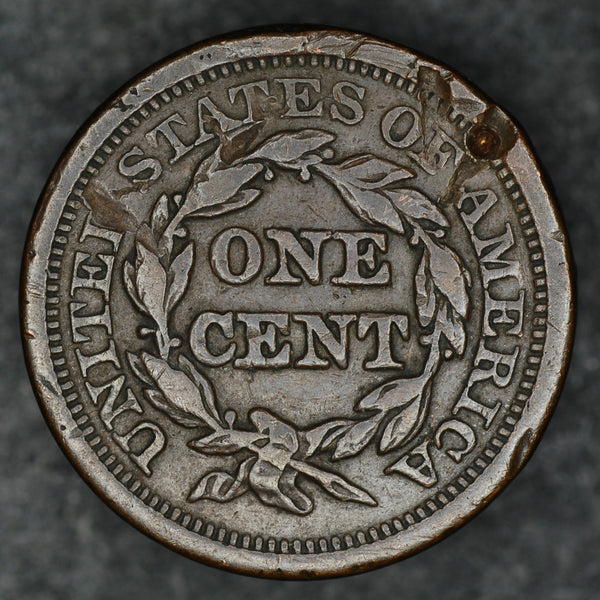 USA. One cent. 1851