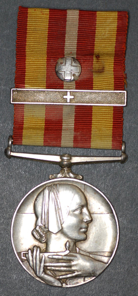 Voluntary medical service medal. British red cross.