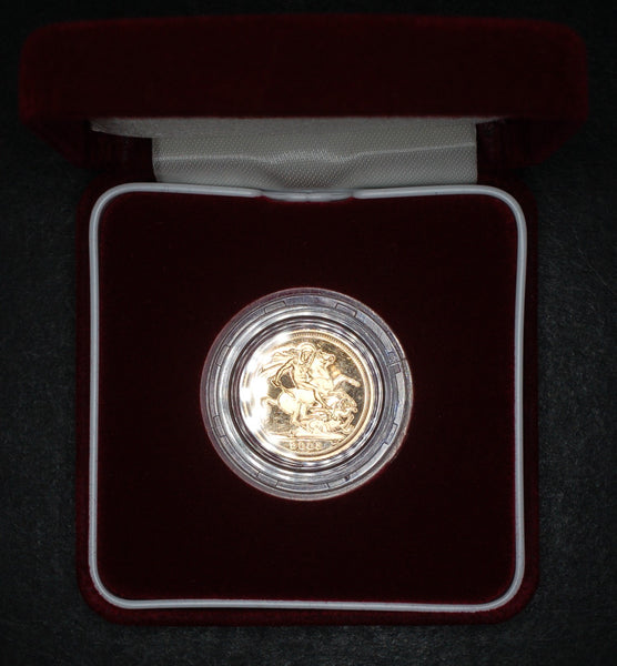 Royal Mint. Proof Half Sovereign. 2003