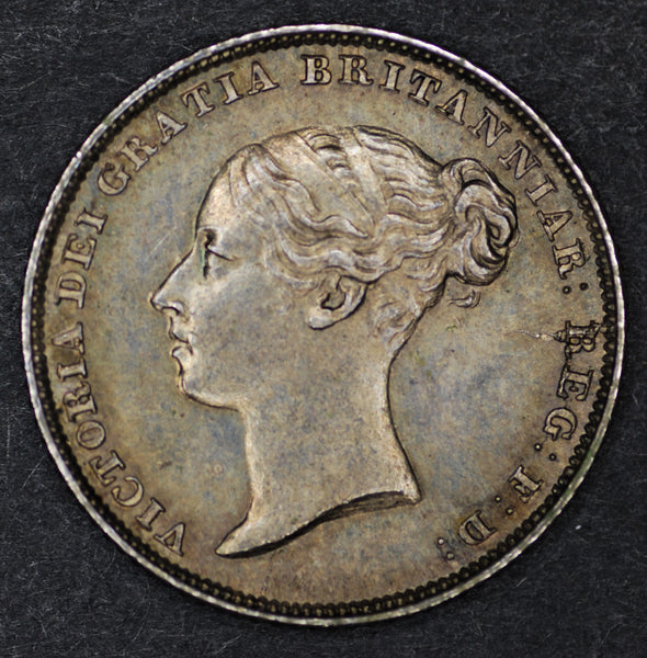 Victoria. Sixpence. 1853